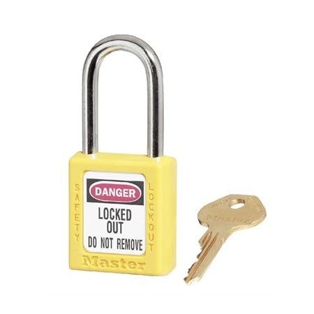 Nmc Yellow W/1 3/4 Body Safety Lock-Out P MP410Y
